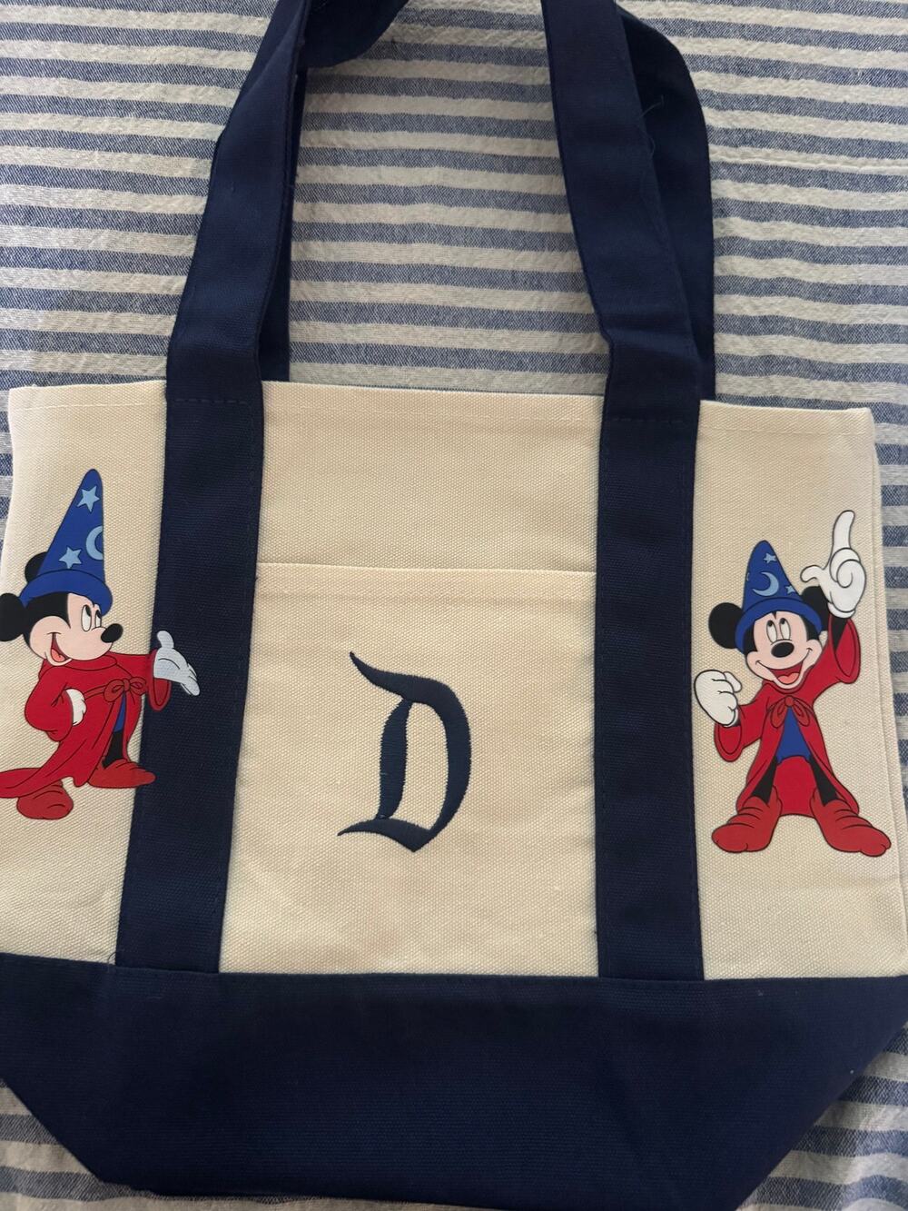 Disney Sorcerer Mickey Custom Made Mini Tote Bag